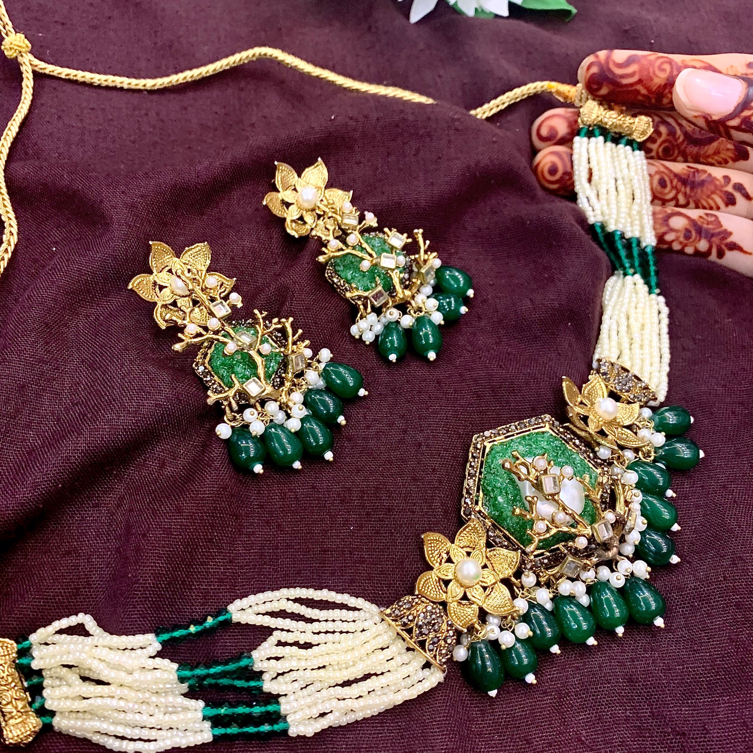 Gulistan-e-Phool Choker Set – CS-46