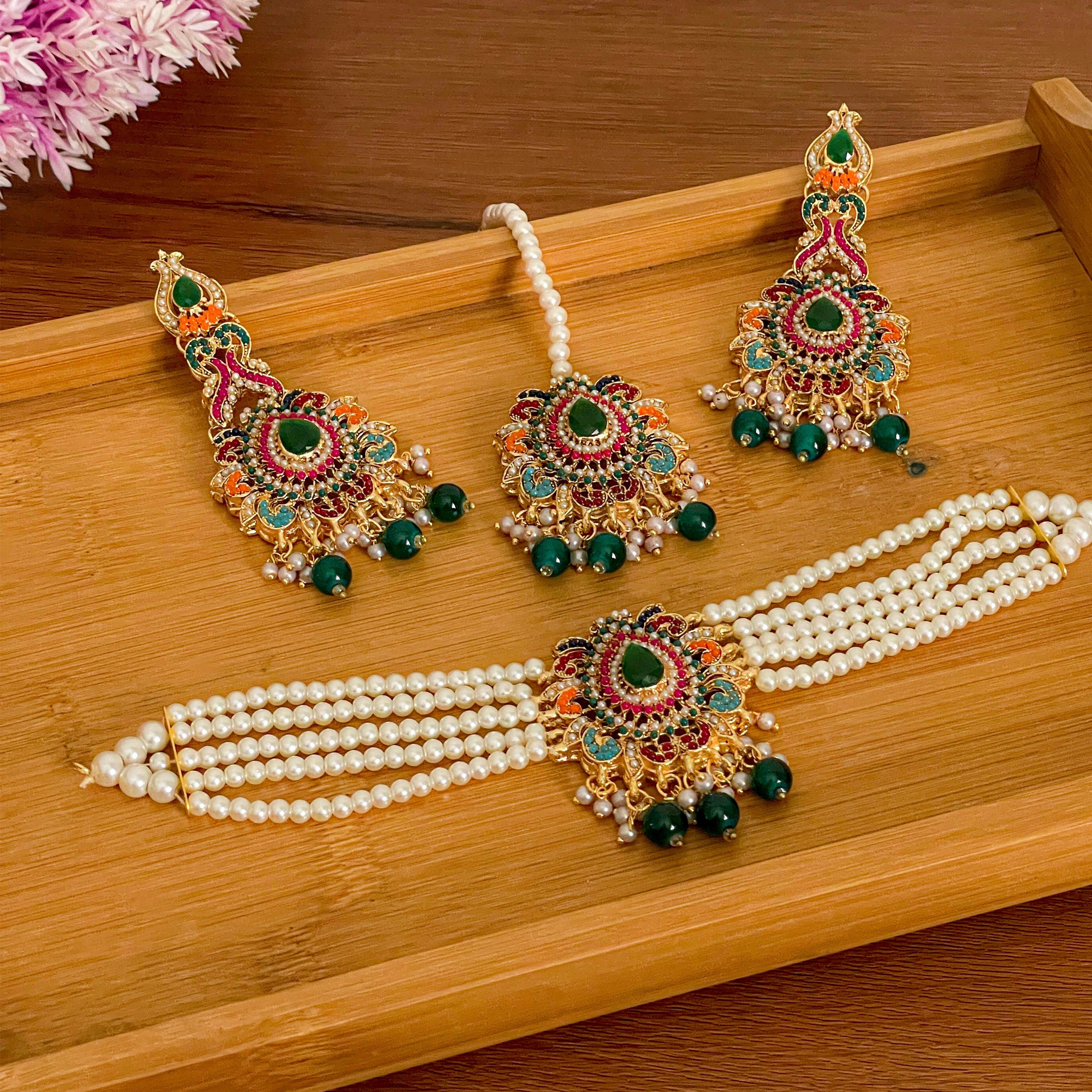 Jashne Bahara Choker Set – CS-54
