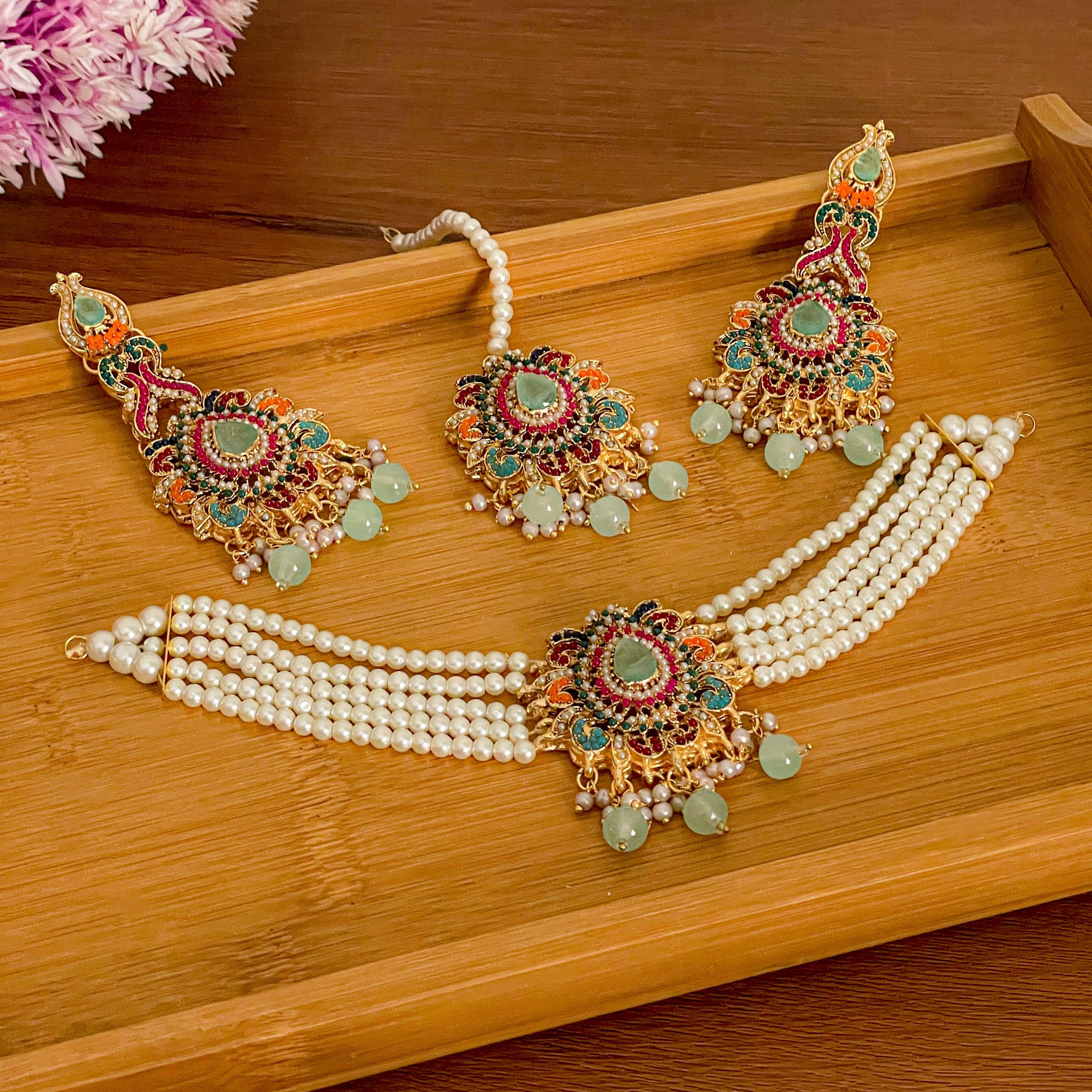 Jashne Bahara Choker Set – CS-54
