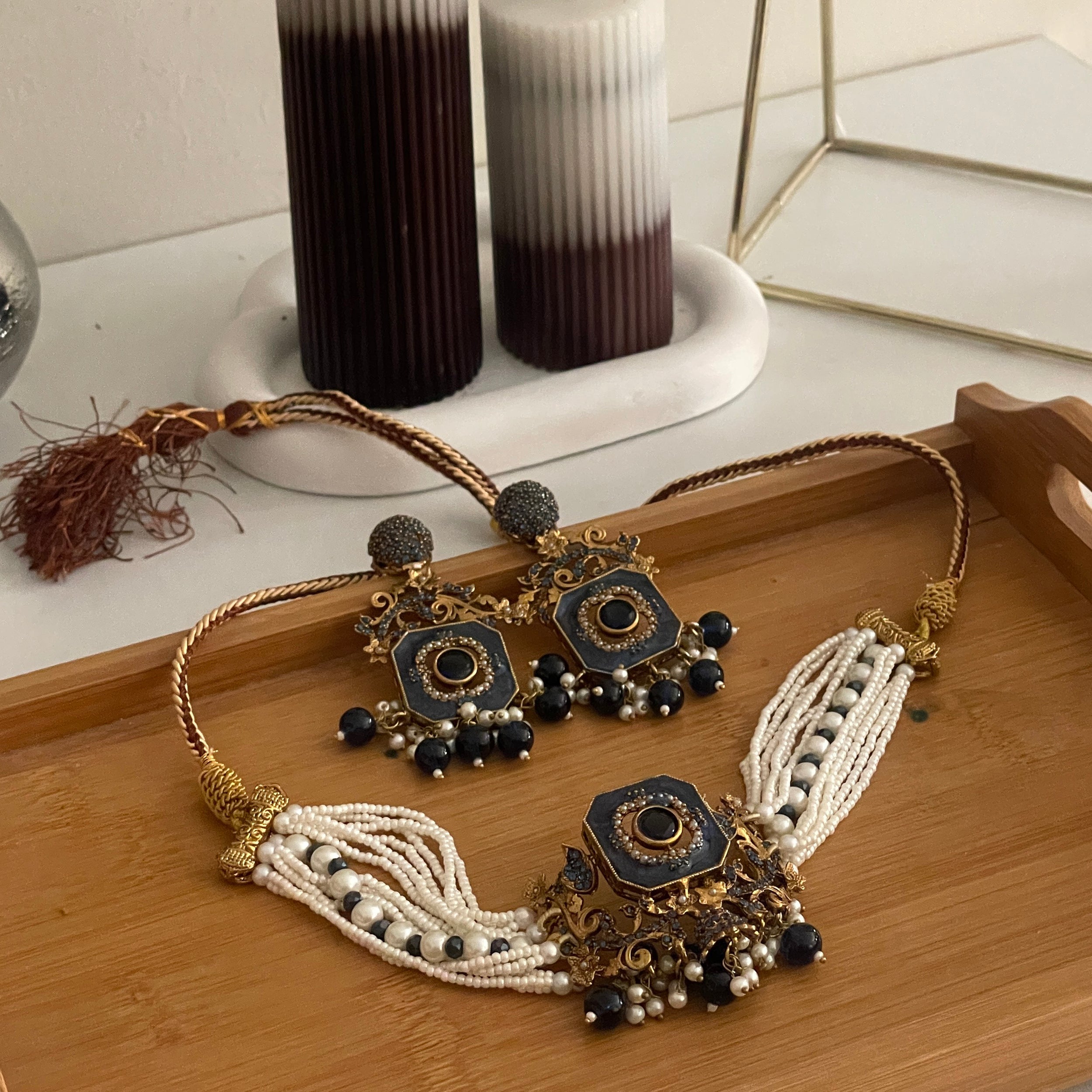 Naureen Half Choker Set – CS-44
