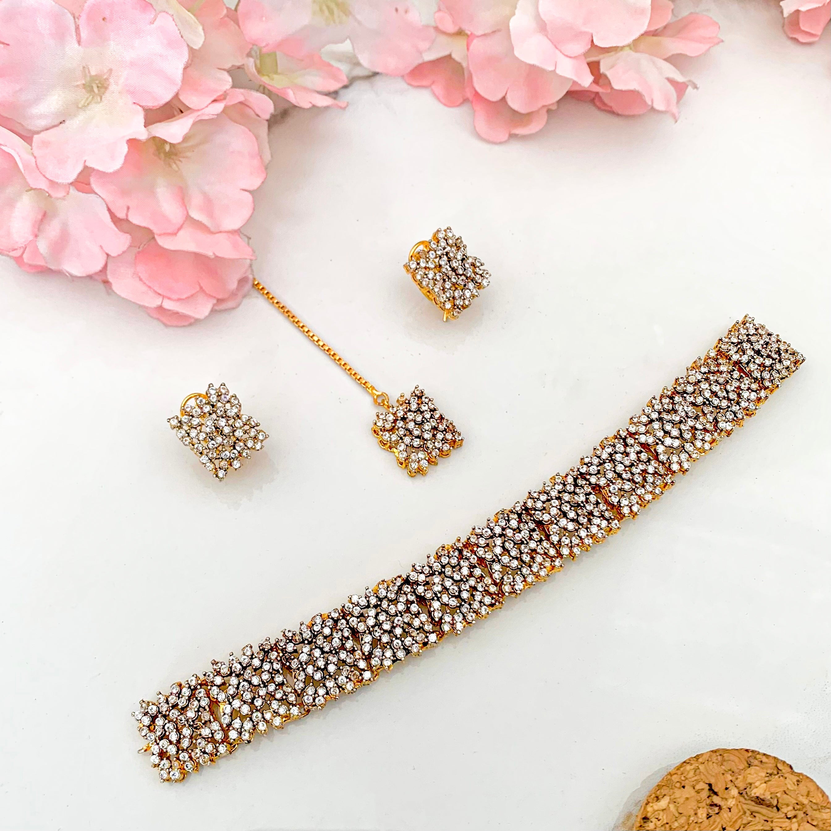 Nayab-e-Heera Choker Set – CS-56